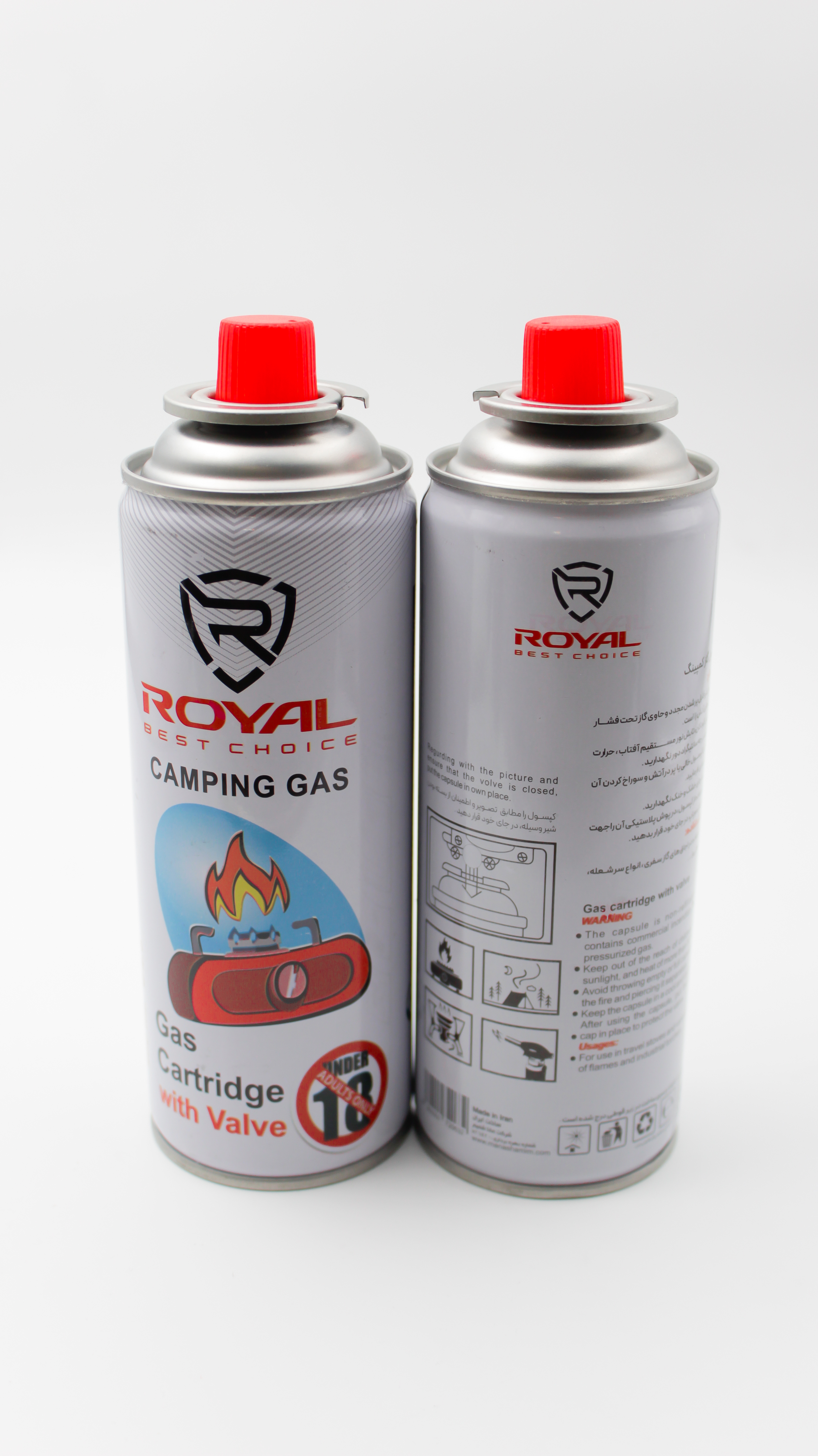 تصویر اسپری گاز کمپینگ رویال